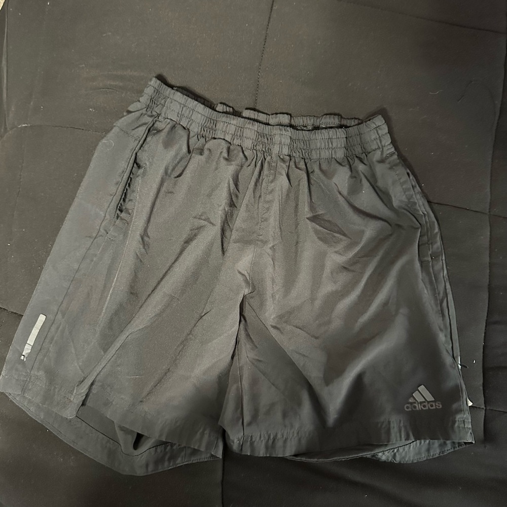 Adidas Men's Charcoal Athletic Shorts